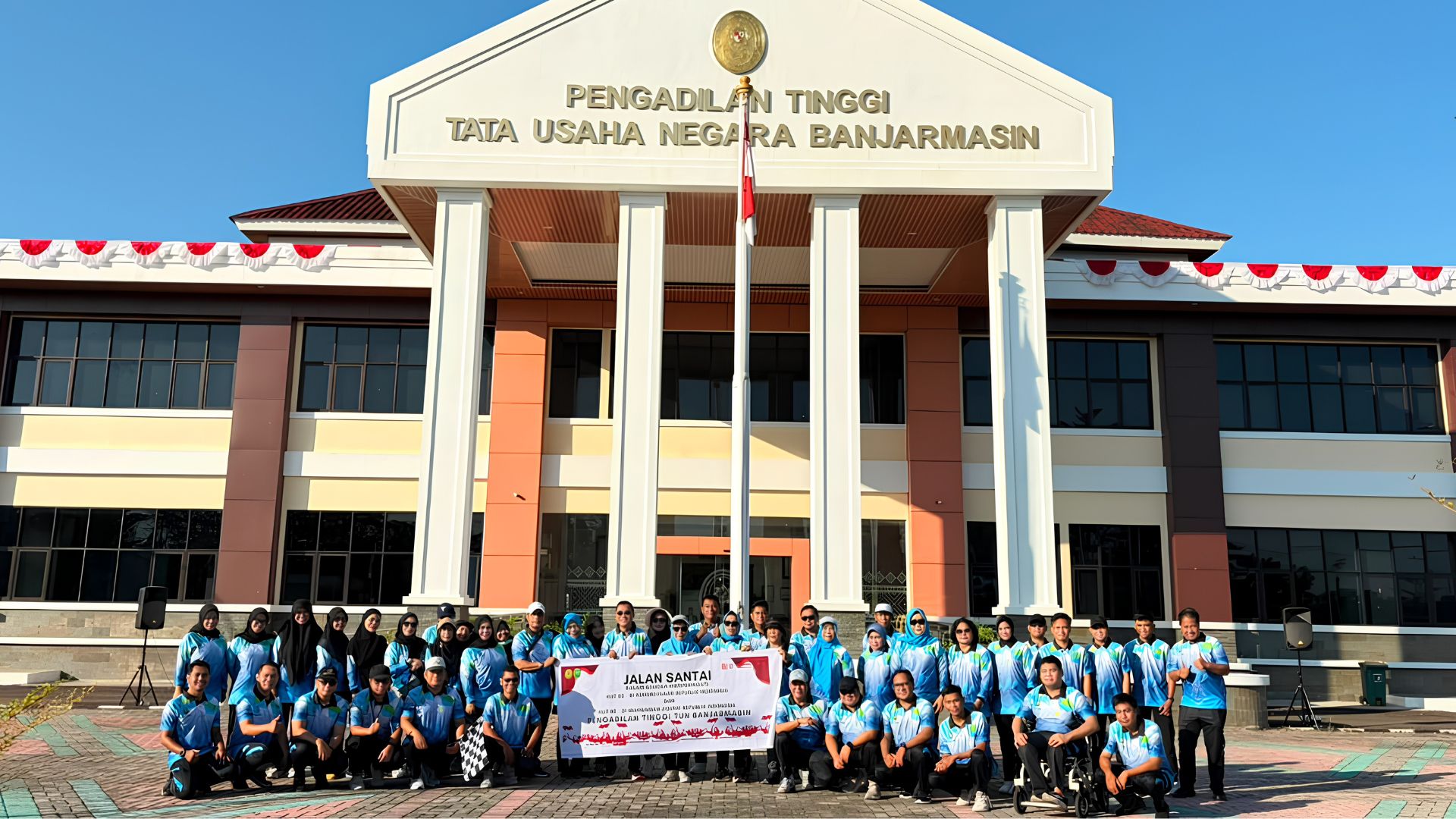 PTTUN Banjarmasin Resmi Buka Pertandingan Olahraga Dalam Rangka Memperingati HUT Ke-81 RI dan HUT Ke-81 MA